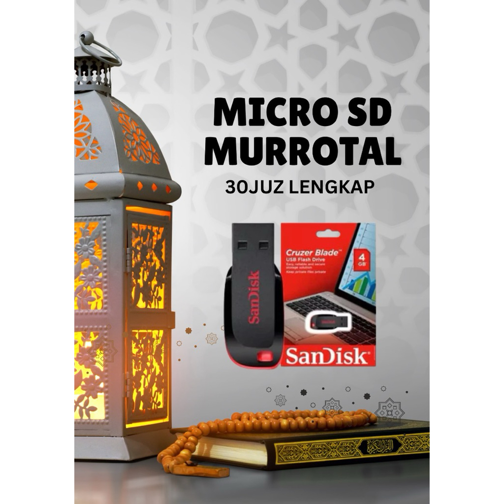 FLASHDISK MURROTAL 30 JUZ LENGKAP