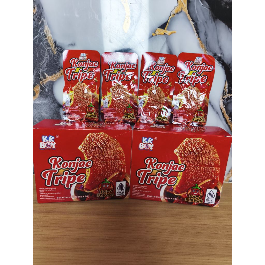 

JAJANAN VIRAL KONJAC TRIPE 1 PACK ISI 30 PCS