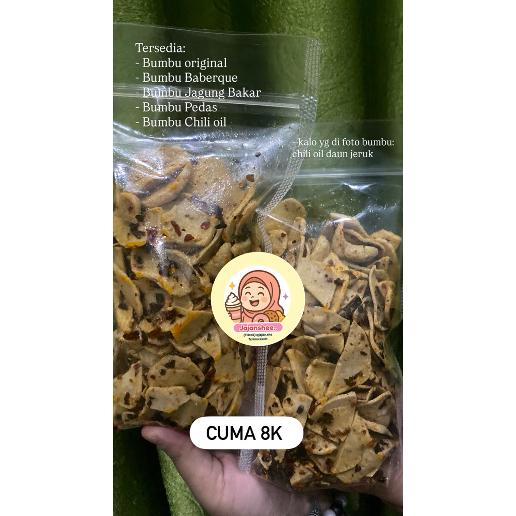

BASRENG KRIUK CHILI OIL DAUN JERUK