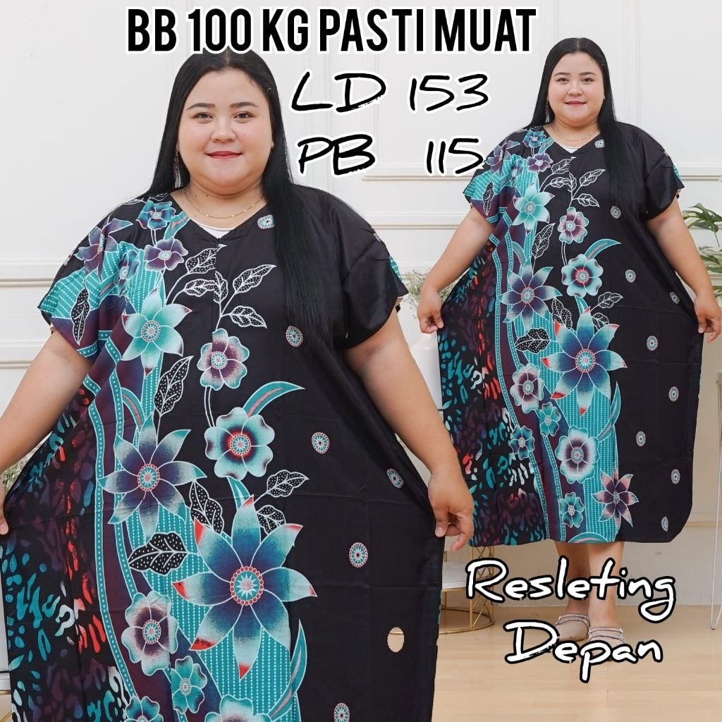 Daster Lowo Bali Jumbo Baju Wanita Hamil Busui Ld 150