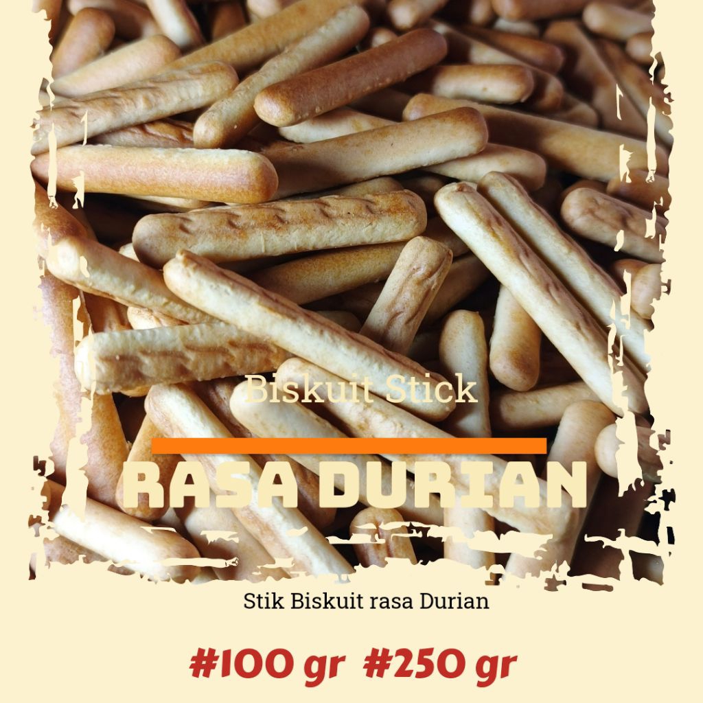 

Biskuit Stik Rasa Durian