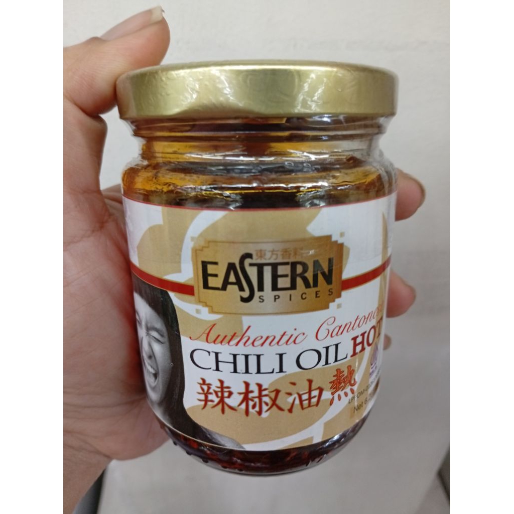 

1 PCS X 200 GRAM Eastern Spices Authentic Canton Chili Oil Hot.