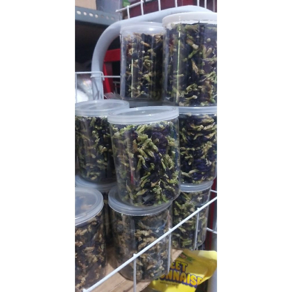 

bunga telang organik free toples, teh bunga telang