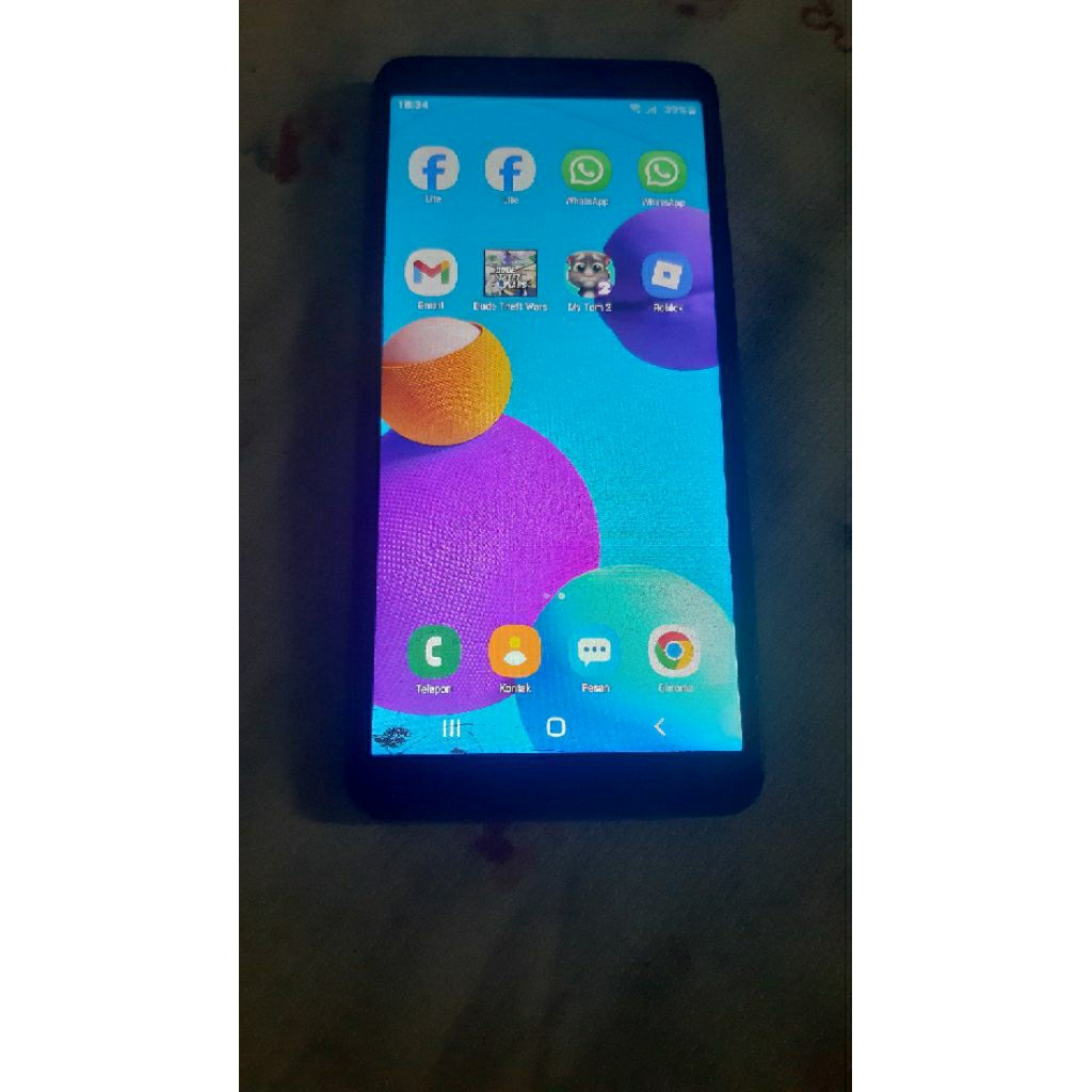 hp samsung a01 core ram 2/32 sinyal 4G