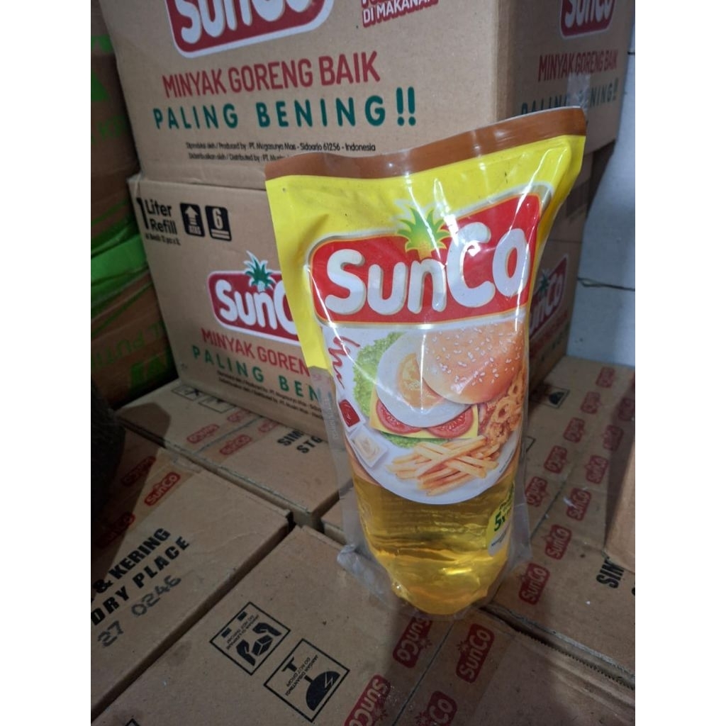 

MINYAK GORENG SUNCO 1 LITER - 1 DUS ISI 12