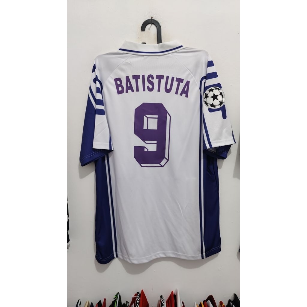 jersey retro Fiorentina Batistuta size XXL LD 60