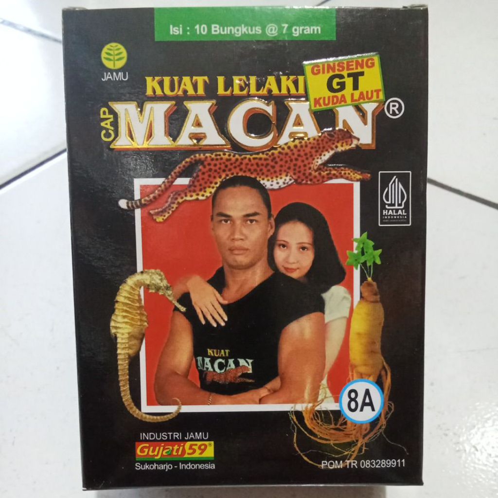 

JAMU KUAT LELAKI MACAN GUJATI ASLI ORIGINAL isi 10 sachets
