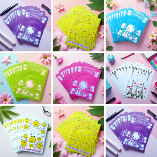 

TERMURAH [100 Lembar] Kertas Label Aksesoris Hang Tag Aksesoris Card Kertas Gantungan Aksesoris