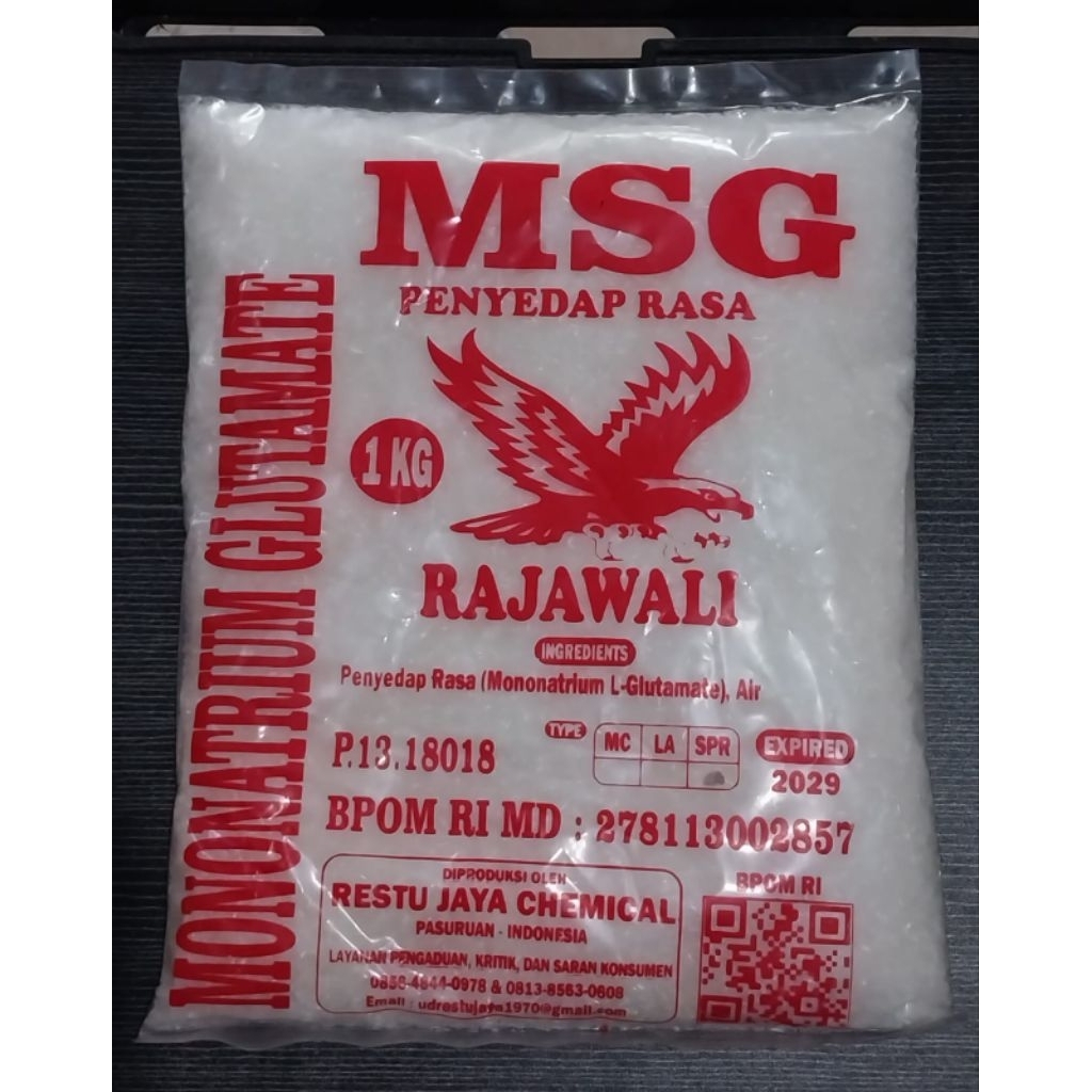 

Micin/MSG SPR CAP RAJAWALI (1KG)