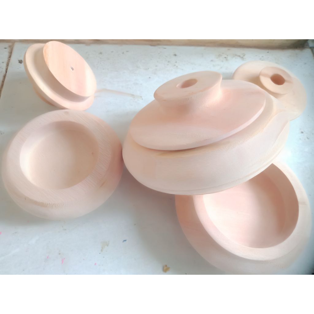 cetakan donat kayu+pembolong , cetakan kue donat , cetakan donat bulat ukuran 6cm 8cm