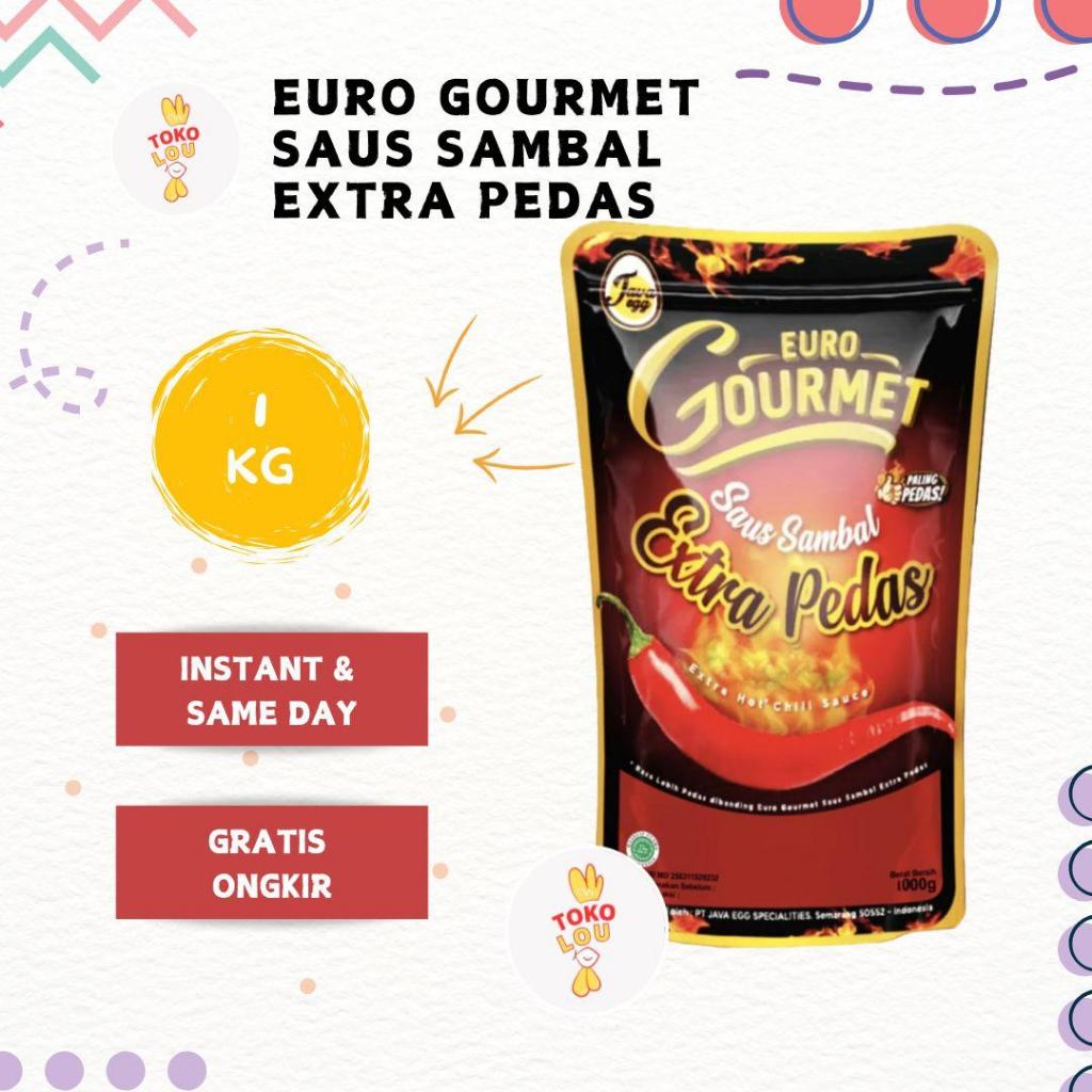 

EURO GOURMET EXTRA PEDAS 1KG SAUS SAMBAL EXTRA PEDAS