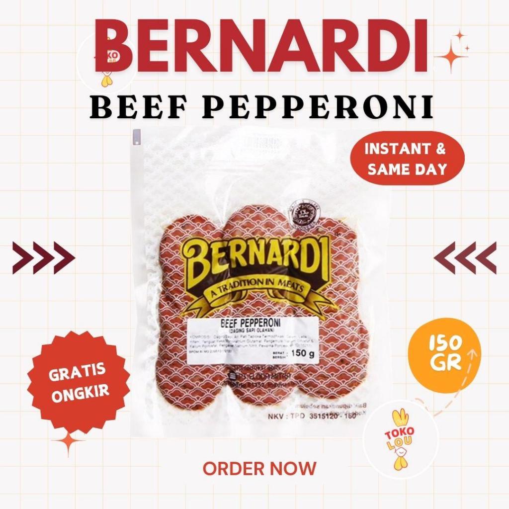

BERNARDI BEEF PEPPERONI 150GR