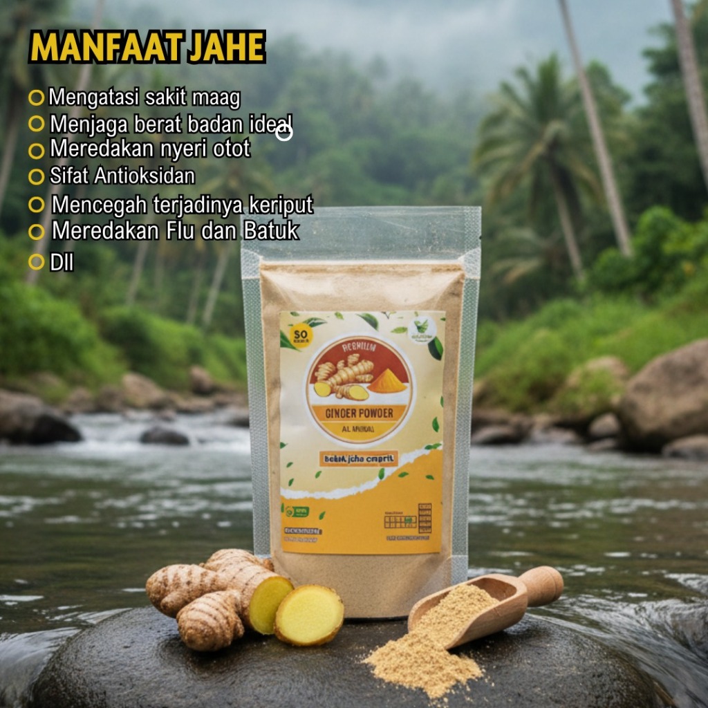 

Jahe Emprit Bubuk 50 gram racik jaya