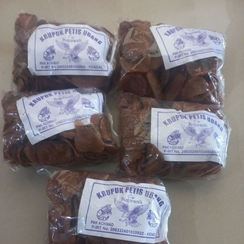 

KERUPUK PETIS RAJAWALI 1KG ISI 5