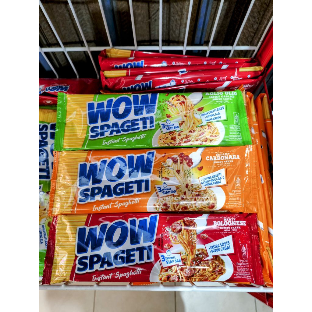 

WOW SPAGHETTI 75GR