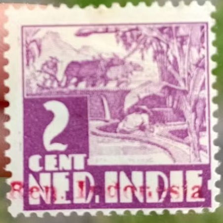 

Perangko Tua Ned. Indie 2 Cent