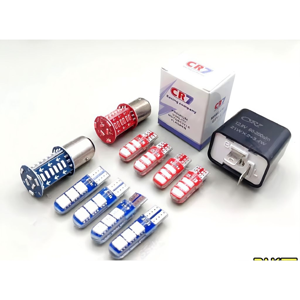 Lampu Dop Sein Jelly Plus dop stop runing 30 mata led set Flesher Cr7