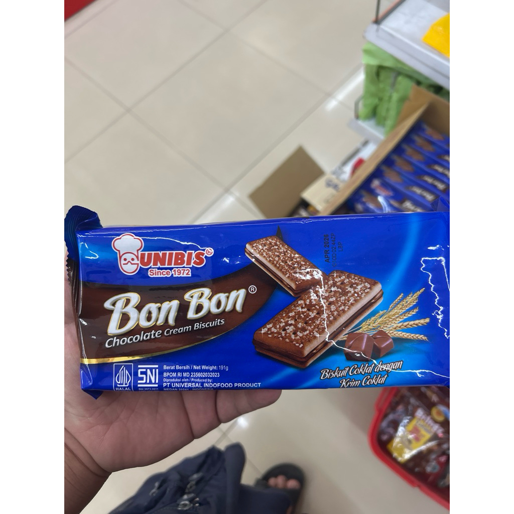

Unibis Bon Bon biscuits cream 191gram