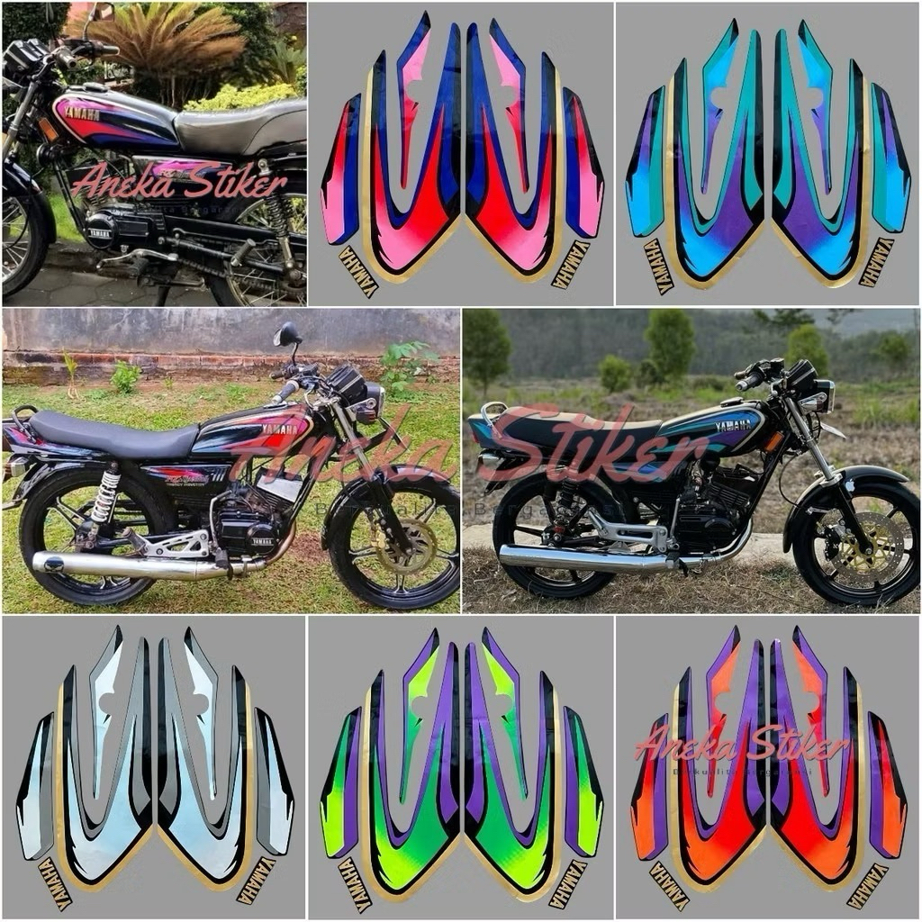 Stripping stiker yamaha RX spesial RX S RXS 1995 1996 berkualitas
