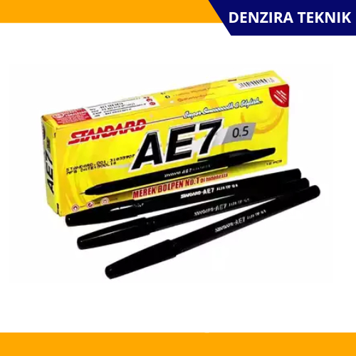 

Pulpen STANDARD AE7 Alfatip 0.5/Pena STANDARD AE7 0.5 12PC(1Pack)