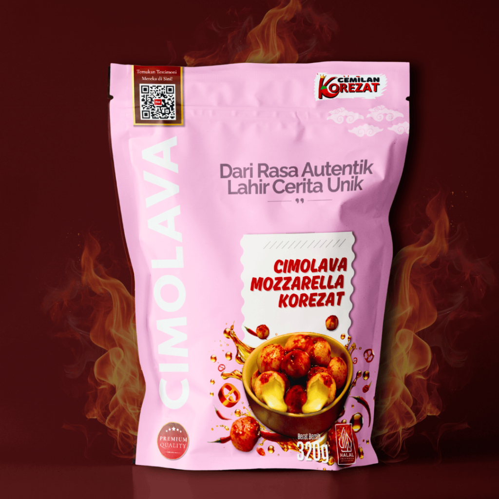 

Cimol Mozzarella Jumbo | Frozen Snack Siap Goreng – Lumer & Pedas Kalem + Bonus Chili Oil