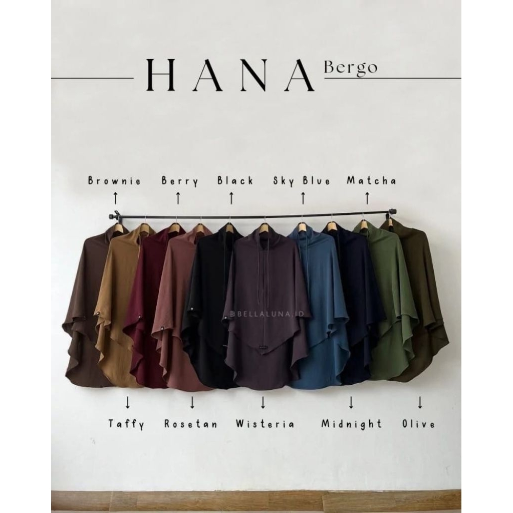 Hana Bergo - Bellaluna.id