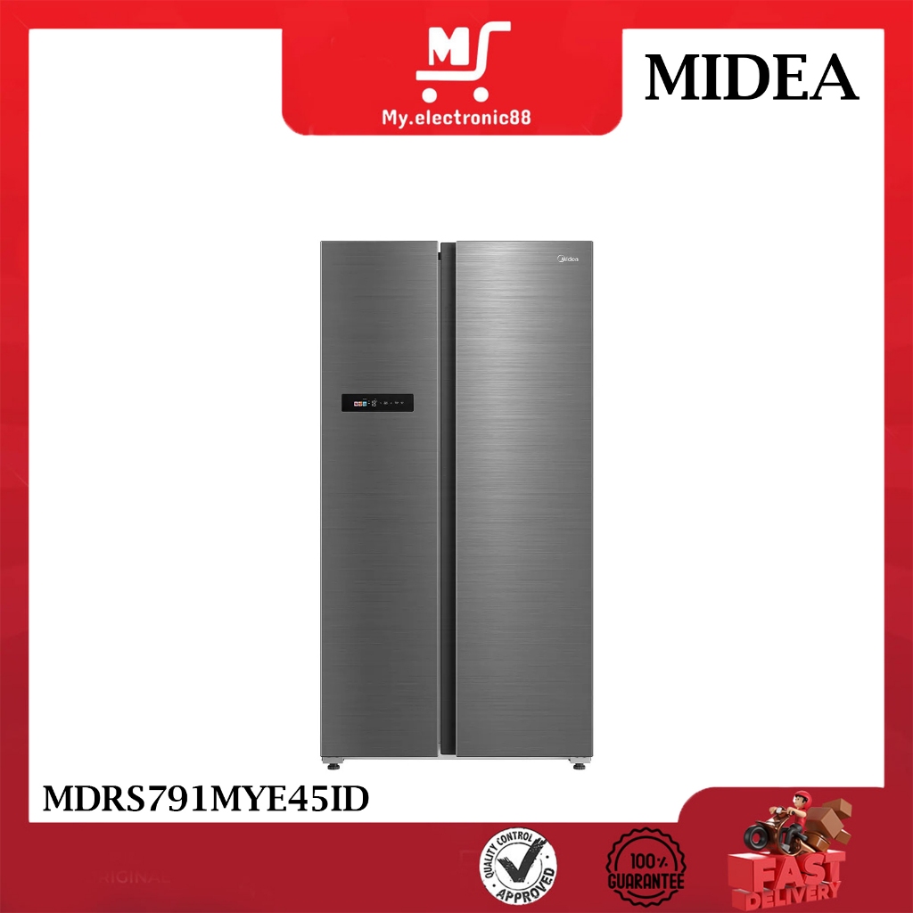 MIDEA KULKAS SIDE BY SIDE MDRS791MYE45ID