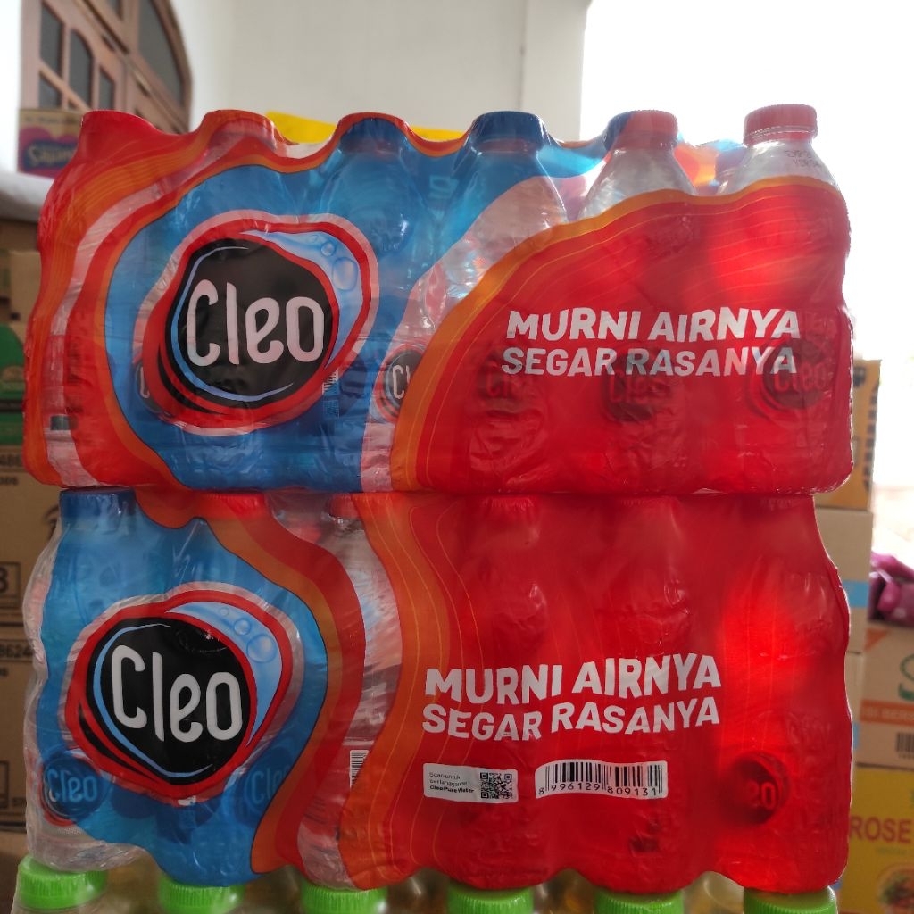 

Air Mineral Cleo Botol 220ml Krat isi 12