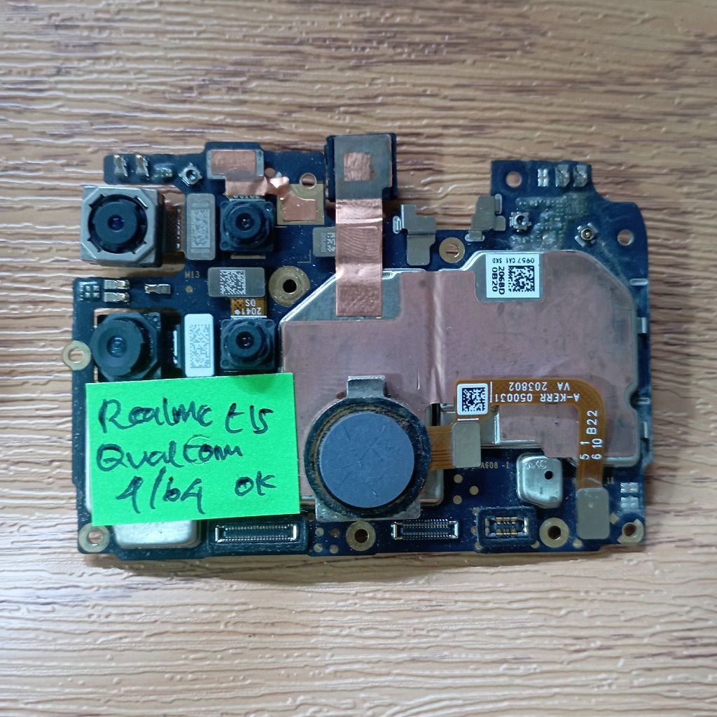 MESIN REALME C15 QUALCOM RAM 4/64 NORMAL SIAP PAKAI