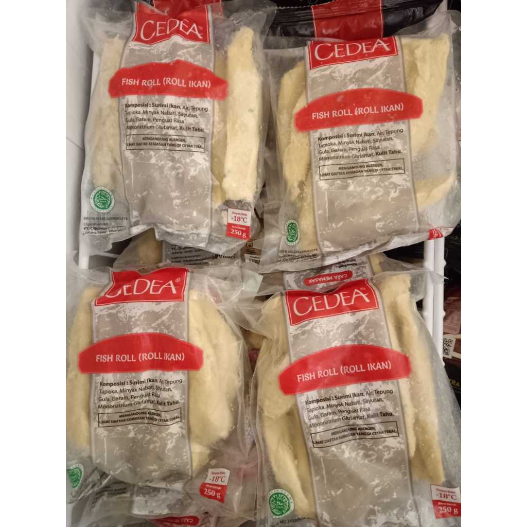 

CEDEA FISH ROLL | NUGGET IKAN GULUNG 250GR