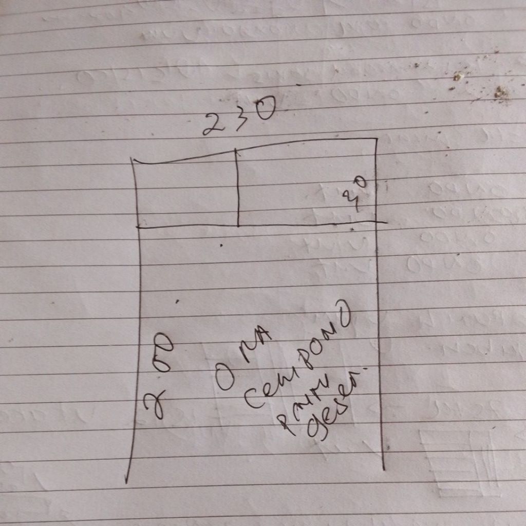 udah dapat 1kusen dan 2 pintu dan 2 jendela