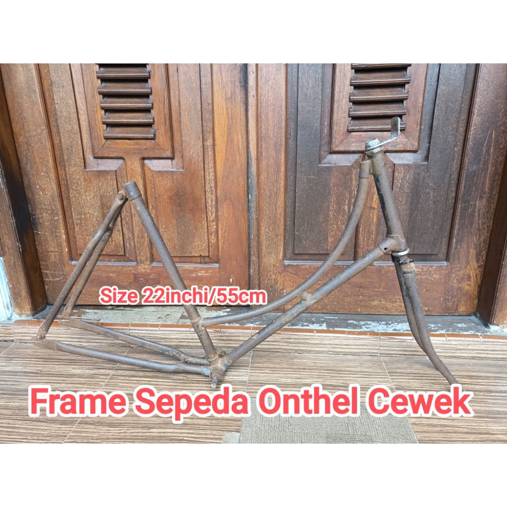 Frame Sepeda Onthel Cewek