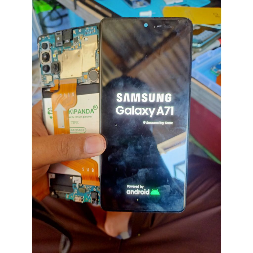 LCD SAMSUNG A71 ORIGINAL 100% SUPER AMOLED COPOTAN
