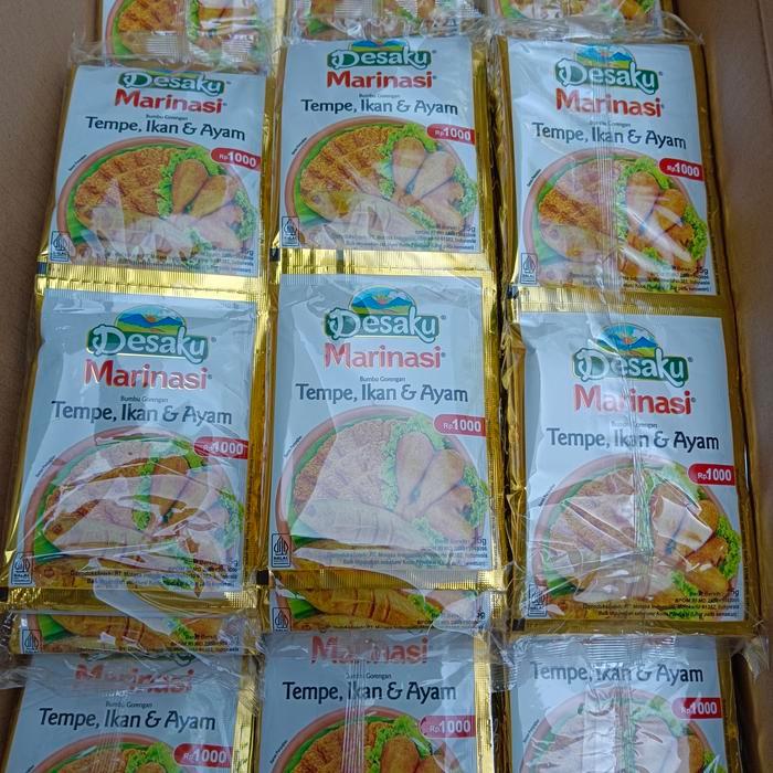 

Desaku Marinasi 1 Renceng isi 12 Sachet