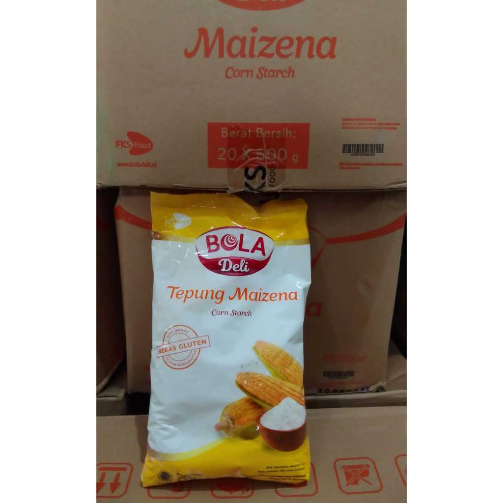

Tepung maizena bola deli 500gr (corn starch)