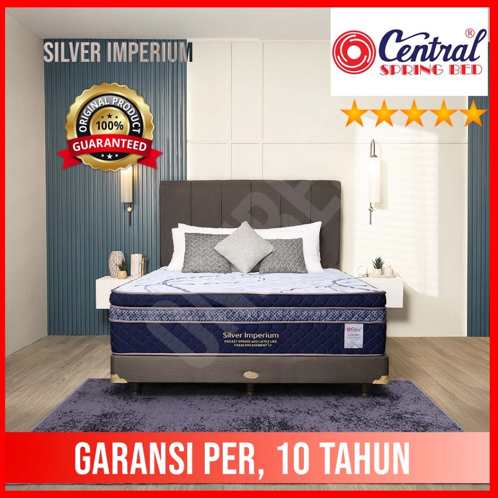 Kasur Springbed Matras Central Springbed SILVER Imperium