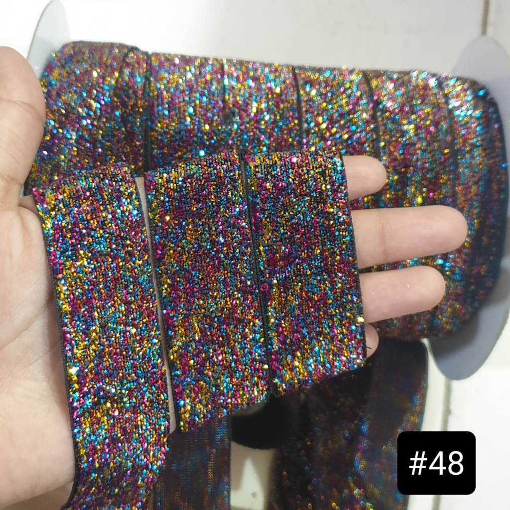 

2.5 CM - PITA VELVET GLITER KASAR 1