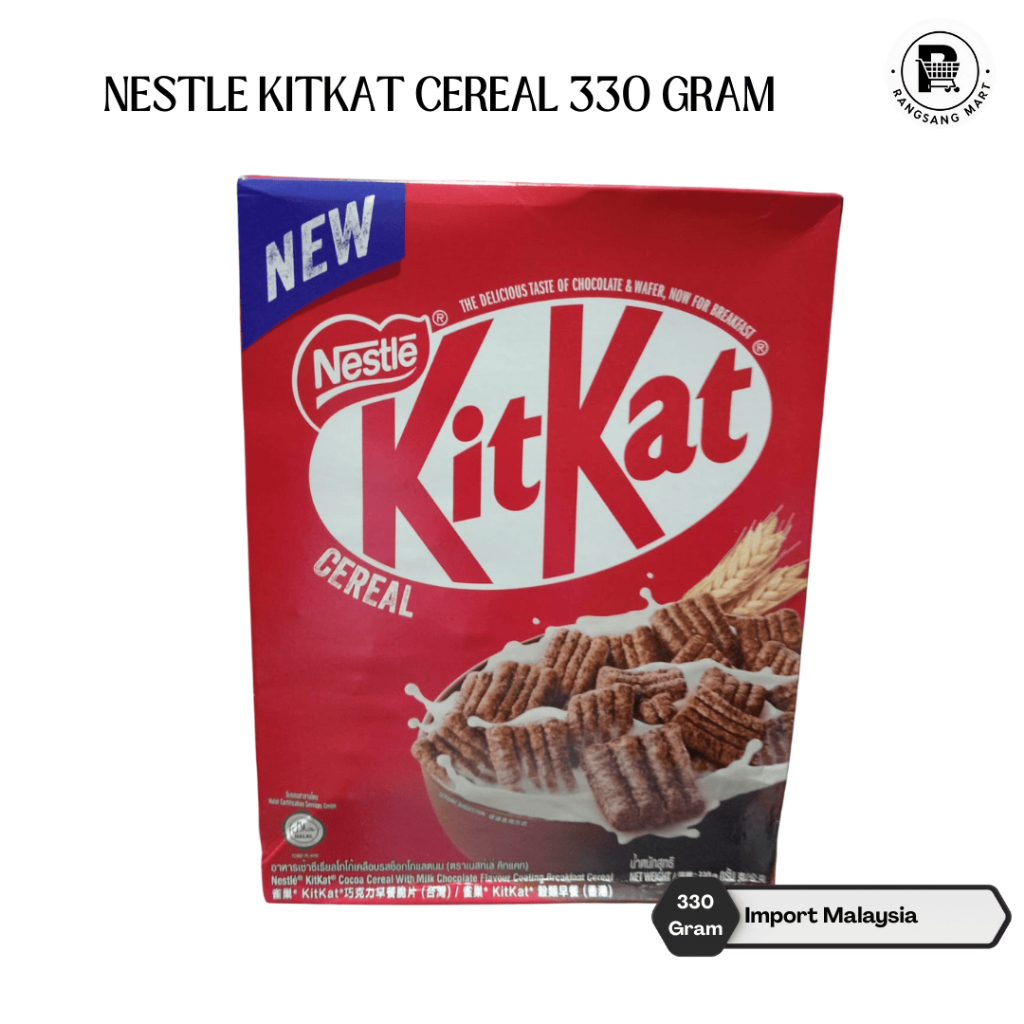 

NESTLE KITKAT CEREAL 330 GRAM (Exp. 9 Februari 2026)