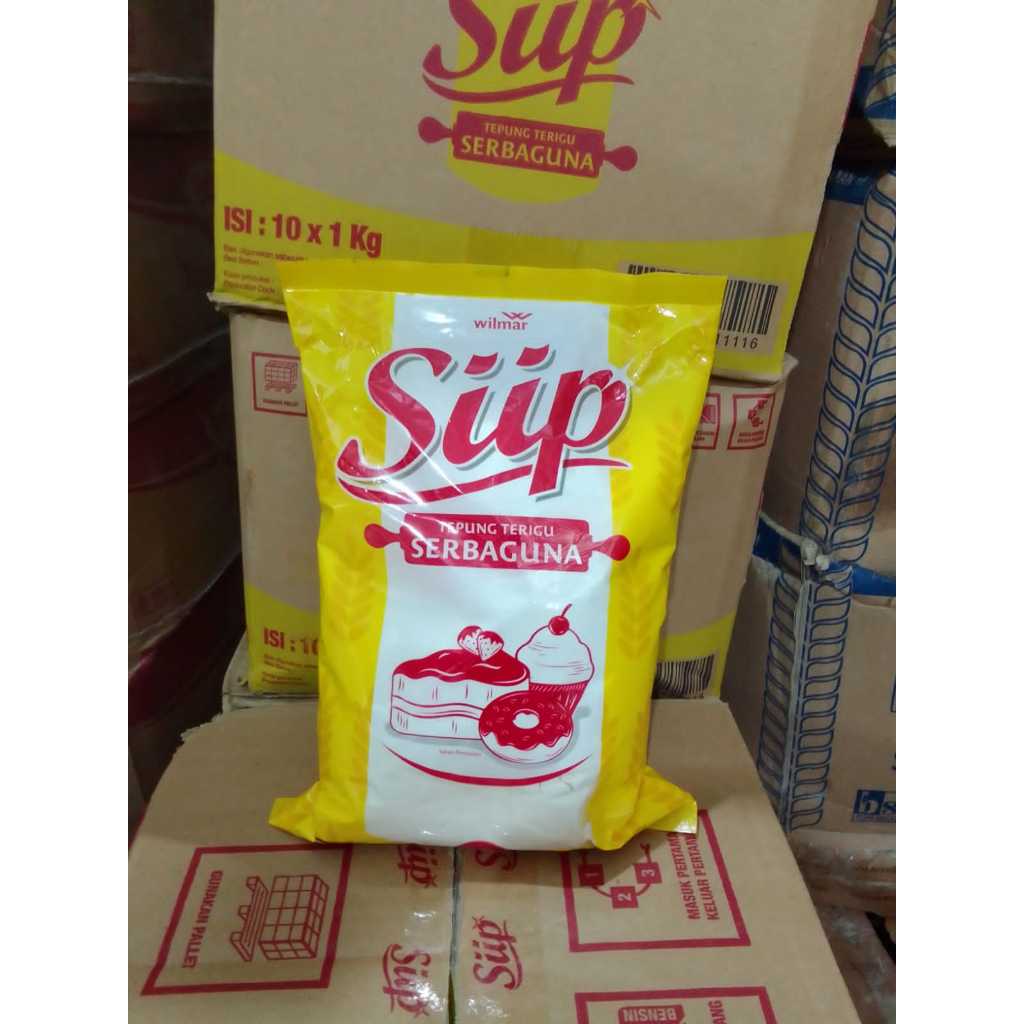 

Tepung terigu siip kemasan 1kg