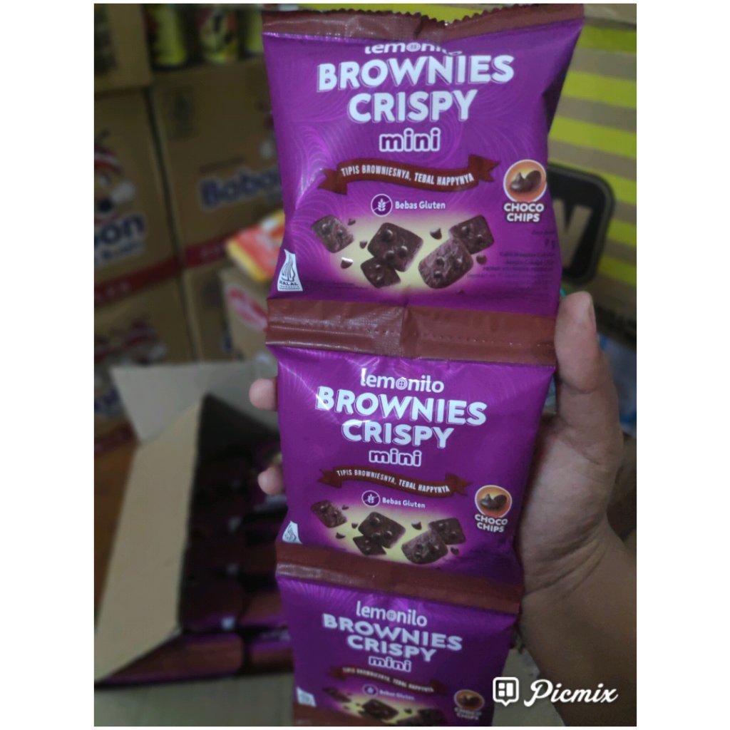 

lemonilo brownies crispy isi 10pcs