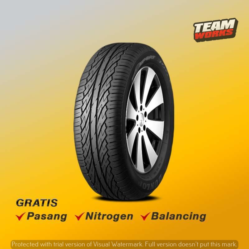 BAN MOBIL MURAH SATANDAR LIVINA AVANZA RING 15 DUNLOP SP SPORT 300 185 65 R15 BAN TUBLES RADIAL