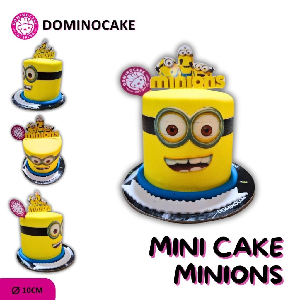 

Dominocake | Kue Ulang Tahun Mini Minion Diameter 10 cm
