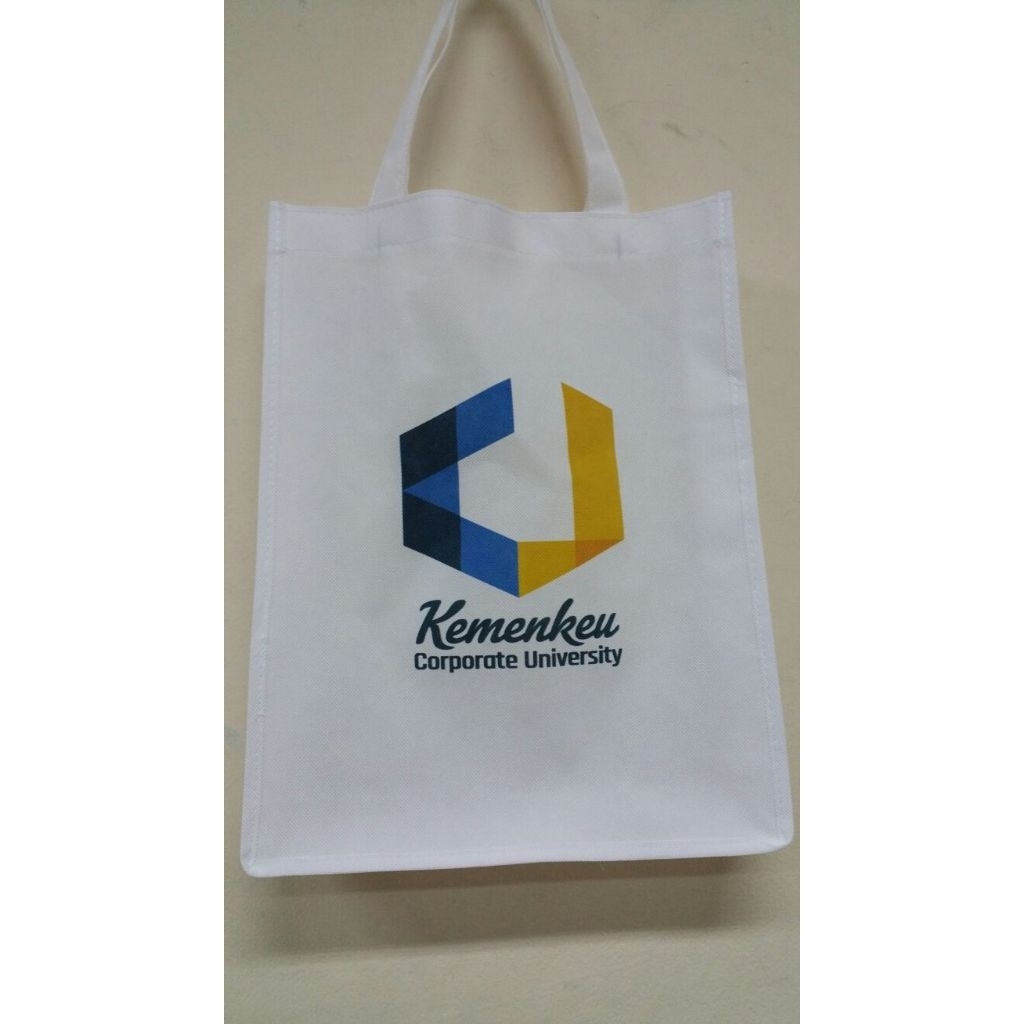 

Paket 100pcs Spunbond Bag free sablon