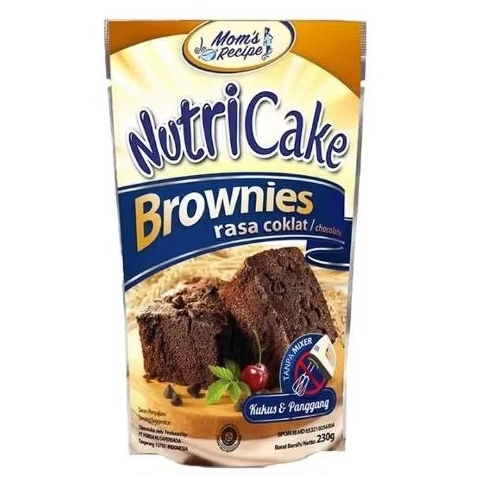 

NutriCake Brownies Cokelat 230 g