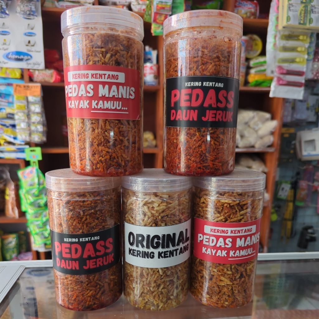 

KERING KENTANG MUSTOFA/KENTANG GORENG ORIGINAL KRIUK 330GRAM