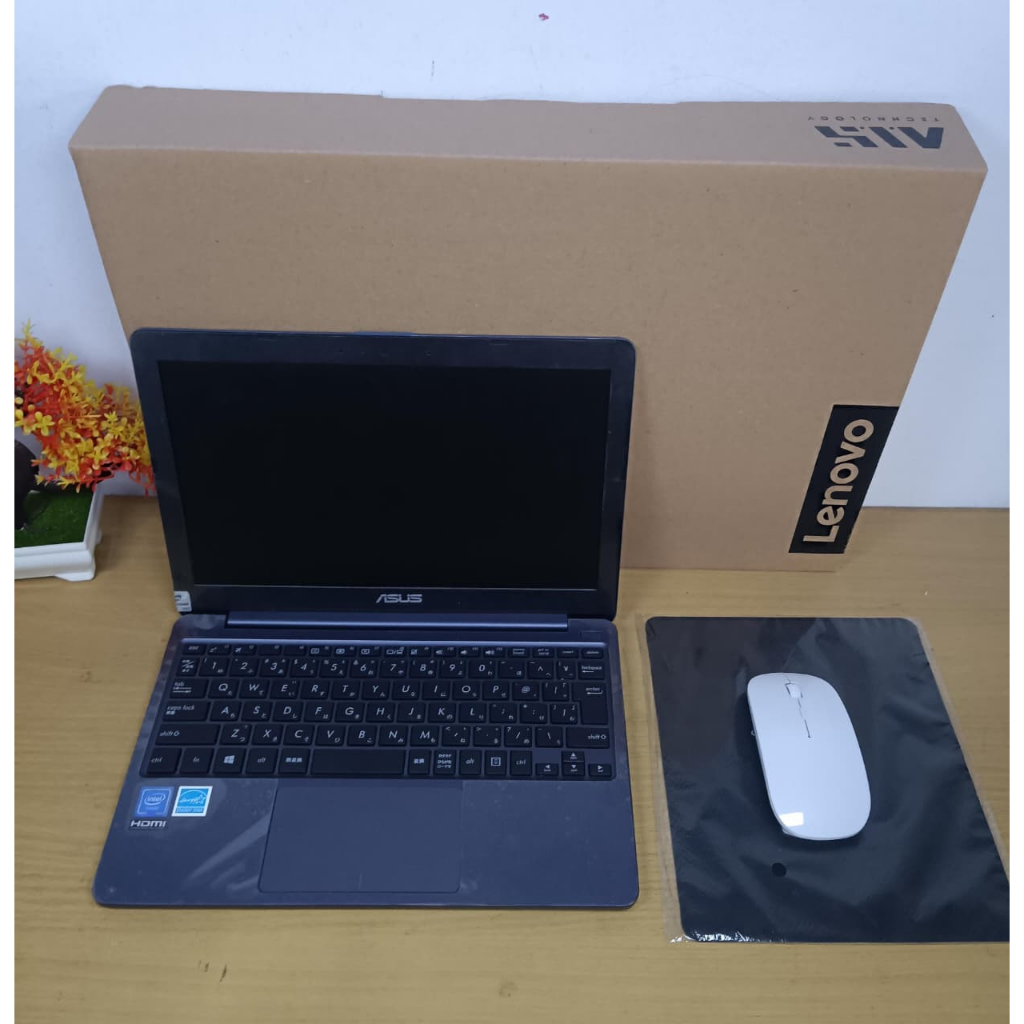 PROMO LAPTOP MURAH  ASUS VIVOBOOK 12 INTEL N400 RAM 4 GB SSD 128 GB