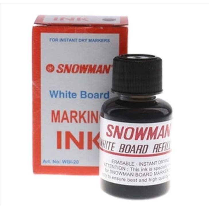 

Snowman Refill Tinta spidol whiteboard / white board marking ink