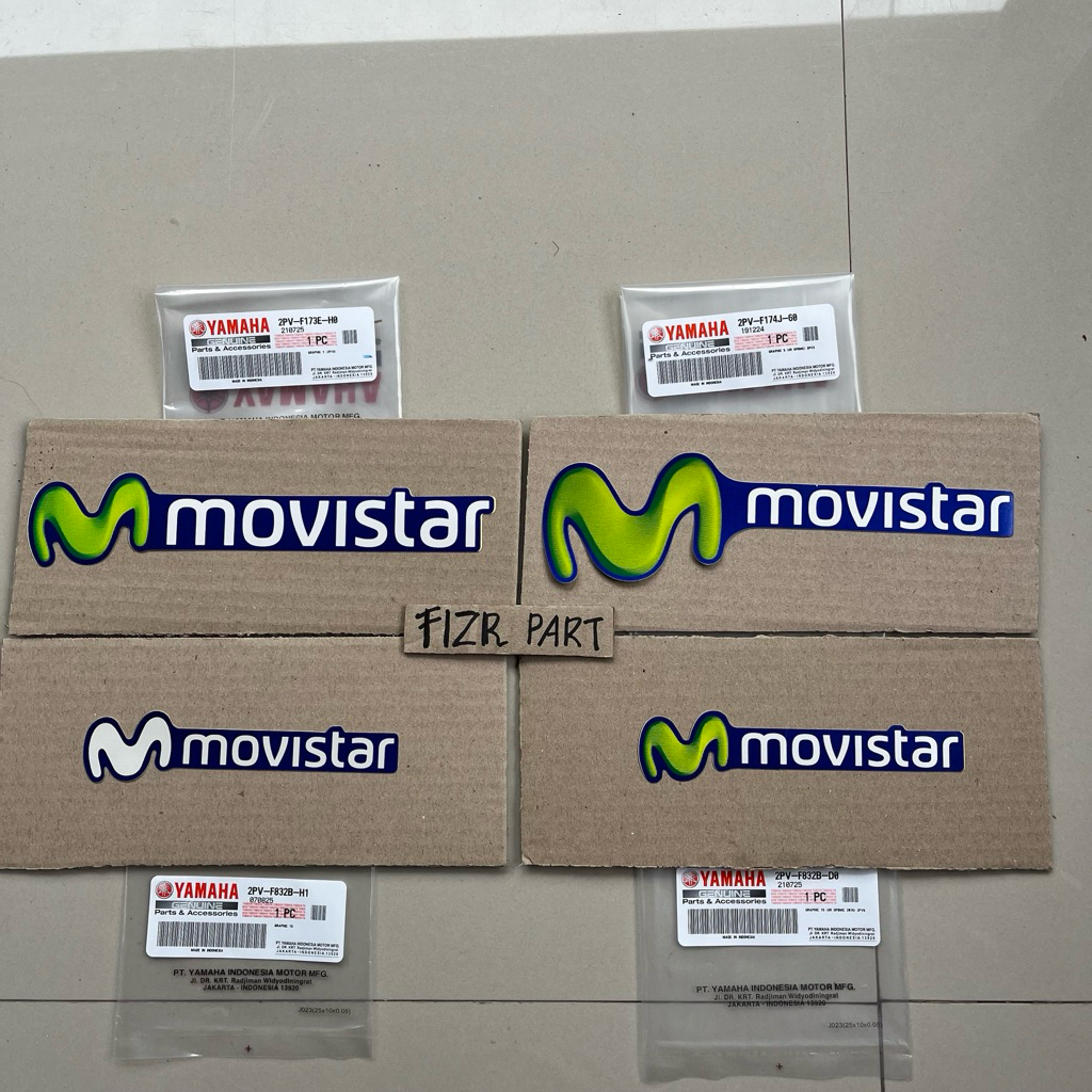 STRIPING MOVISTAR MX KING Y15Z Y15ZR EXCITER 150 ORIGINAL YGP