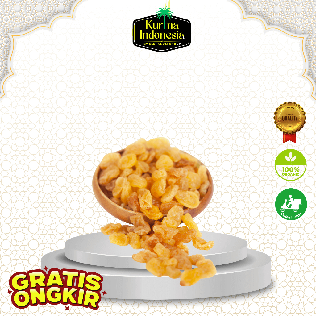 

KISMIS SIMIN MANIS 1 KG / KISMIS SIMIN / KISMIS ANGGUR MURAH / KURMA INDONESIA