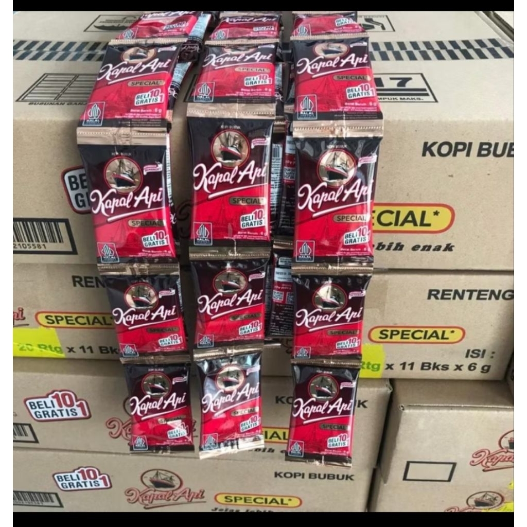 

paket kopi kapal api mini 6gr 10 dus